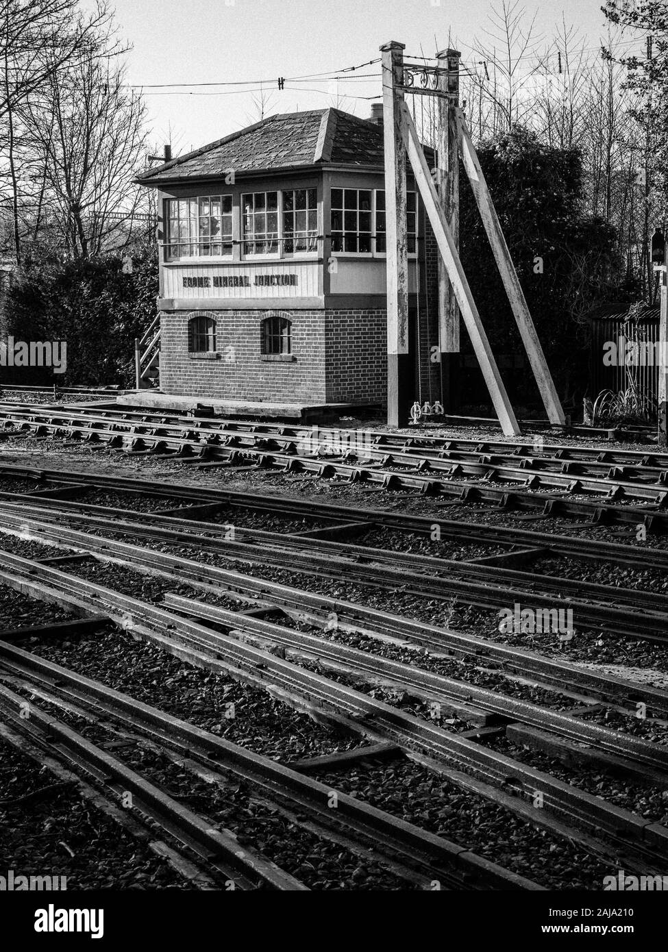 Junction signal box hires stock photography and images Alamy