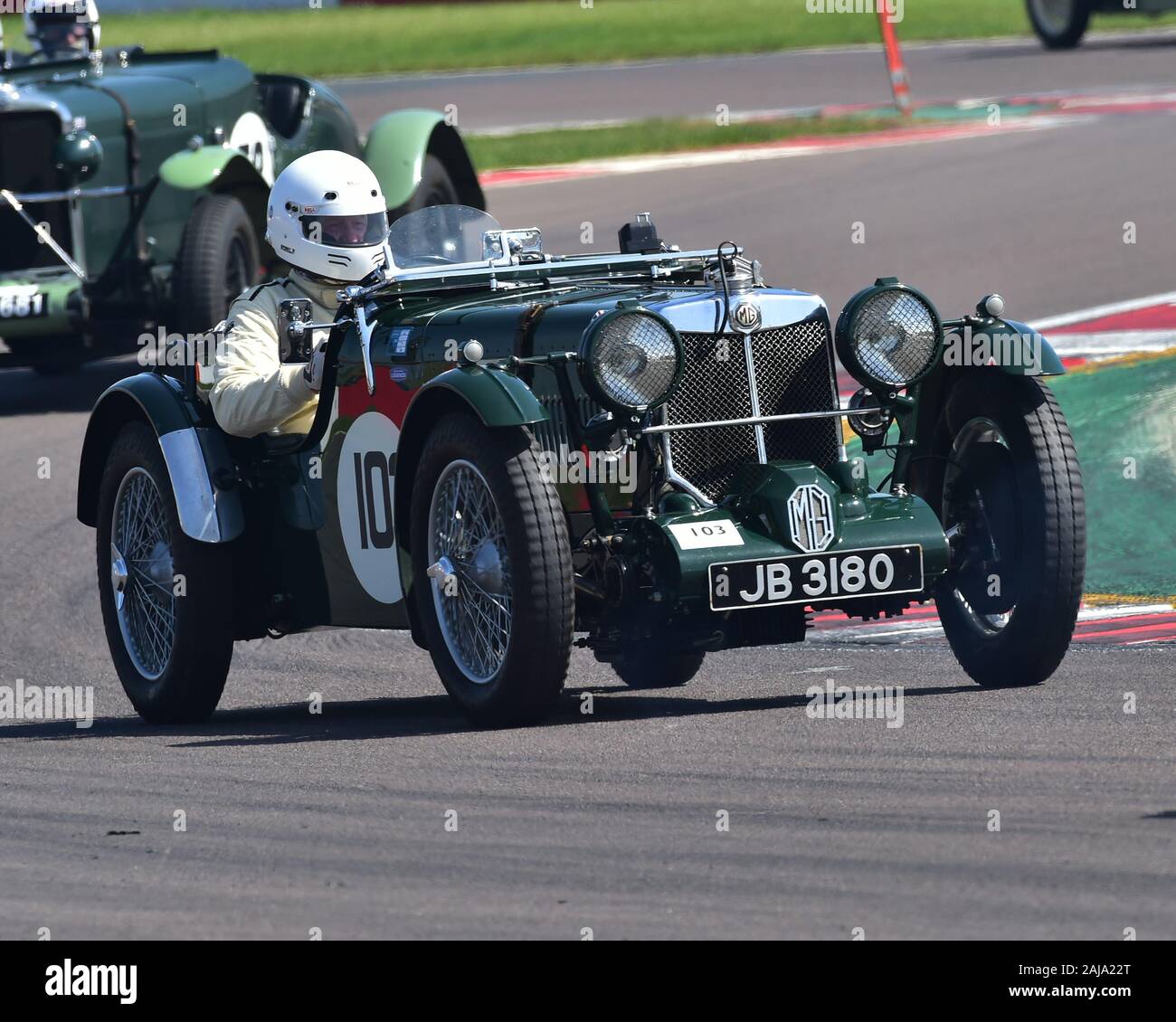 Teifion Salisbury, MG K3, Vintage Sports Car Club, Formula Vintage