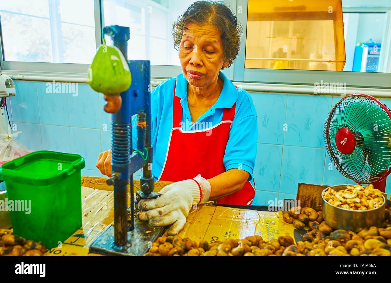 Cashew nut factory hires stock photography and images Alamy