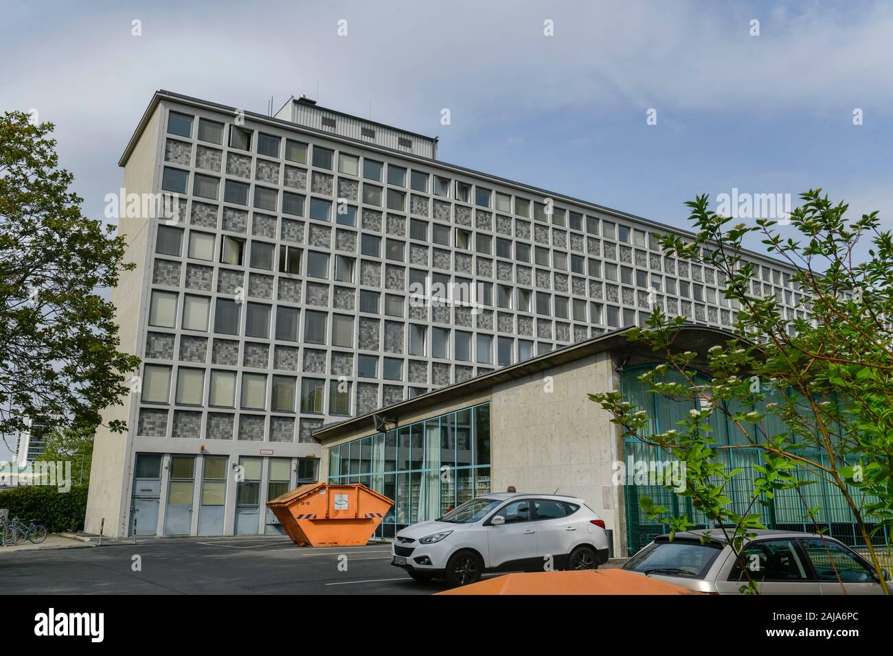 Zentral- und Landesbibliothek, Amerika Gedenkbibliothek, Blücherplatz, Kreuzberg, Berlin, Deutschland Stock Photo