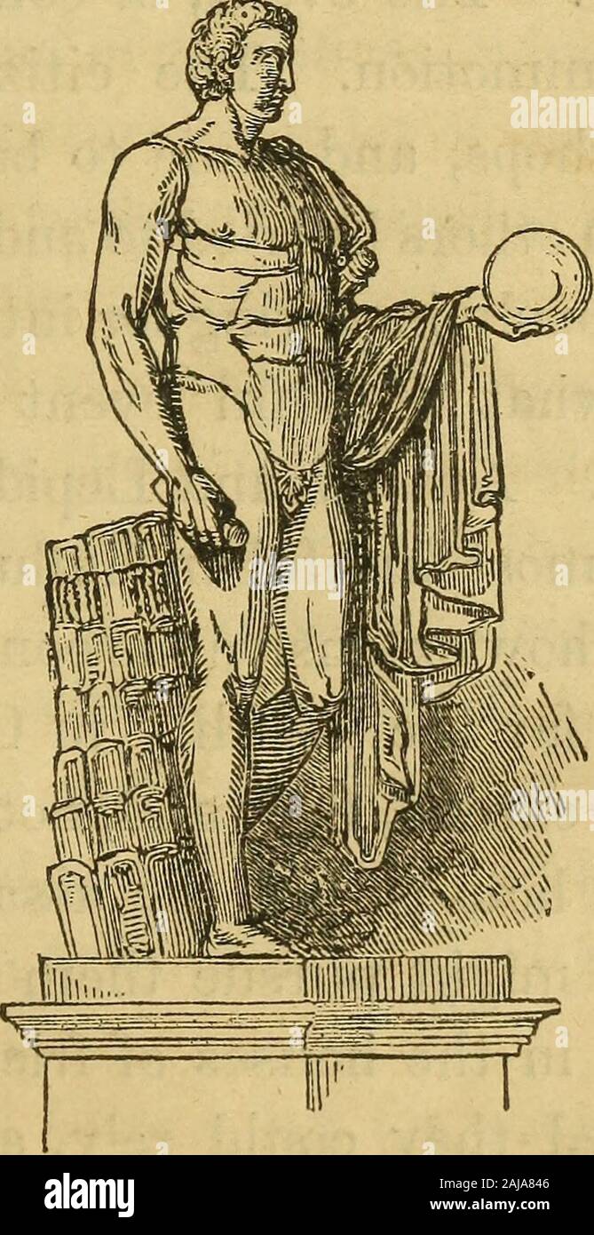 History of Julius Caesar . , on waxen tablets, and which hehappened then to have in his hand. With thisinstrument he ran one of his enemies throughthe arm. This resistance was just what was necessaryto excite the conspirators, and give them therequisite resolution to finish their work. Caesarsoon saw the swords, accordingly, gleaming allaround him, and thrusting themselves at himon every side. The senators rose in confusion B.C.44] The Assassination. 267 Caesar is overcome. Pompeys statue. and dismay, perfectly thunderstruck at thescene, and not knowing what to do. Antonyperceived that all res Stock Photo