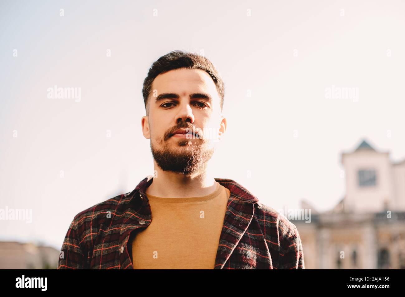 Millennial hipster man in casual hi-res stock photography and images ...