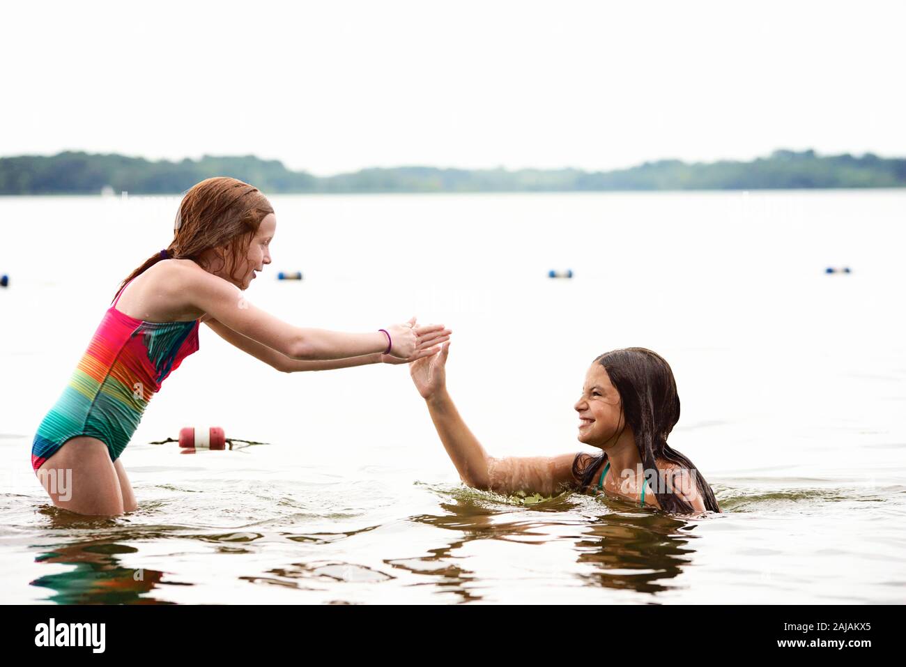 Two Girls High Resolution Stock Photography and Images - Alamy
