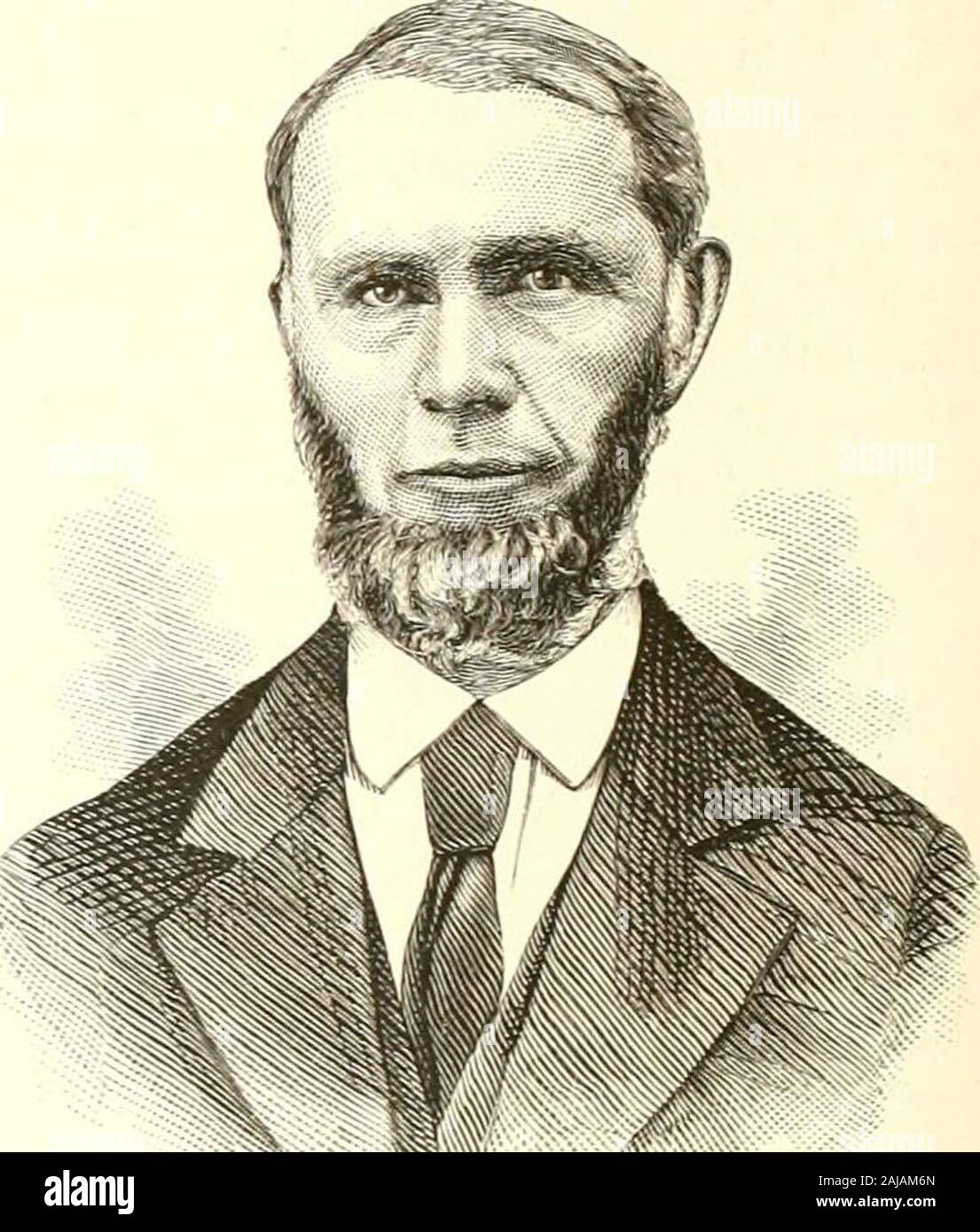 History of York County, Maine With illustrations and biographical sketches of its prominent men and pioneers . the prominent men of the present time are Dr.I. M. Trafton, Dr. Stephen Adams, Roscoe G. Holmes,James M. Moulton, Charles F. Sanborn, Nathan N. Loud,W. D. Ham, Usher B. Thompson. BIOGRAPHICAL SKETCH. SAMUEL C. ADAMS,second son of Thomas Adams, was born in Newfield, Oct.11, 1807. He received his education in the commonschool and at Limerick Academy, and for four years was ateacher. In 1829 he began trade in Acton, where he re-mained for four years, and in 1835 removed to Newfield,where Stock Photo