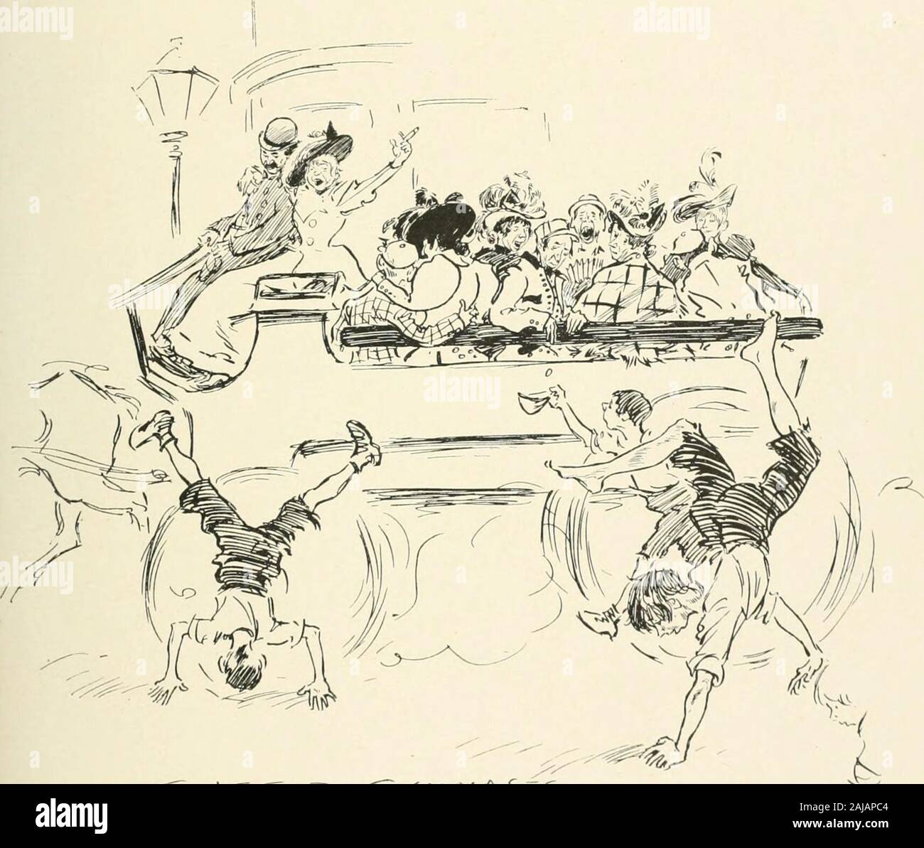 Phil May's Gutter-snipes; 50 original sketches in pen and ink . AC(