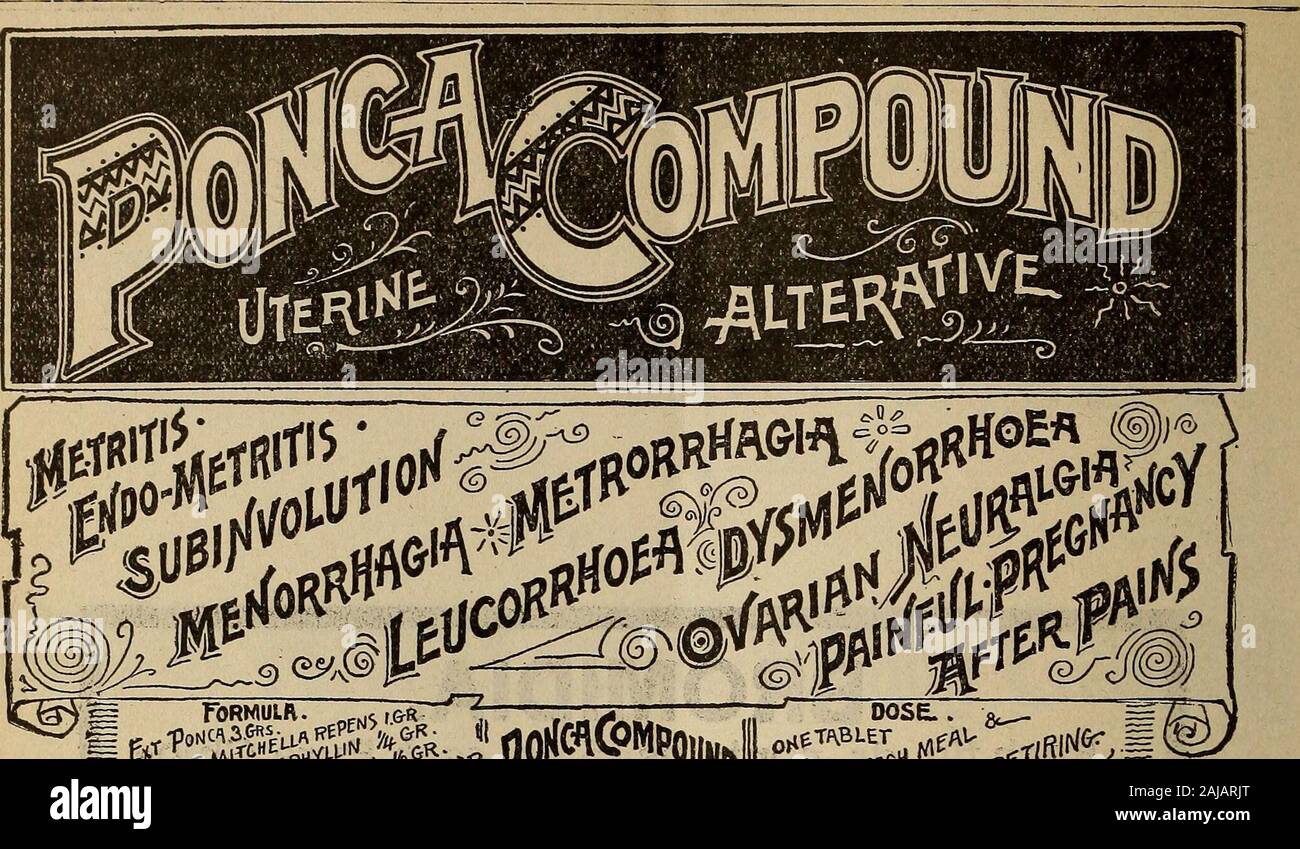 The Medical and surgical reporter . r, winter and summer, in theLawrence Building, 615 and 617 Fourteenth Street, Washington, D. C. Circulars and other additional information can be obtained by addressing either of the under-signed : A. E. STEVENS, WM. A. HAMMOND, M. D., Secretary. President. 615, 617 14th Street, Washington, p. 0. THE MEDICAL AND SURGICAL REPORTER. xvii BROMIDIA. Each fid. dr. contains 15 grr. each Pure Chlo-ral Hydrat. and Purified Brom. Pot., and ykgr. each Cannabis Indica and Hyoscyam.Dose—One-half to one fid. drachm in water orsyrup. PAPINE. The Anodyne principle of Opium Stock Photo