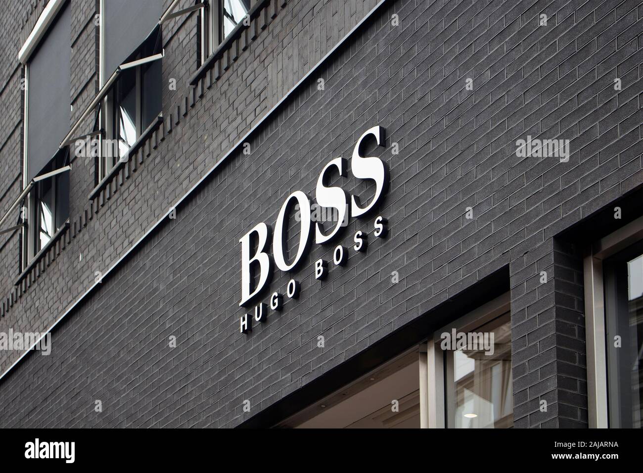 Hugo boss signage hires stock photography and images Alamy