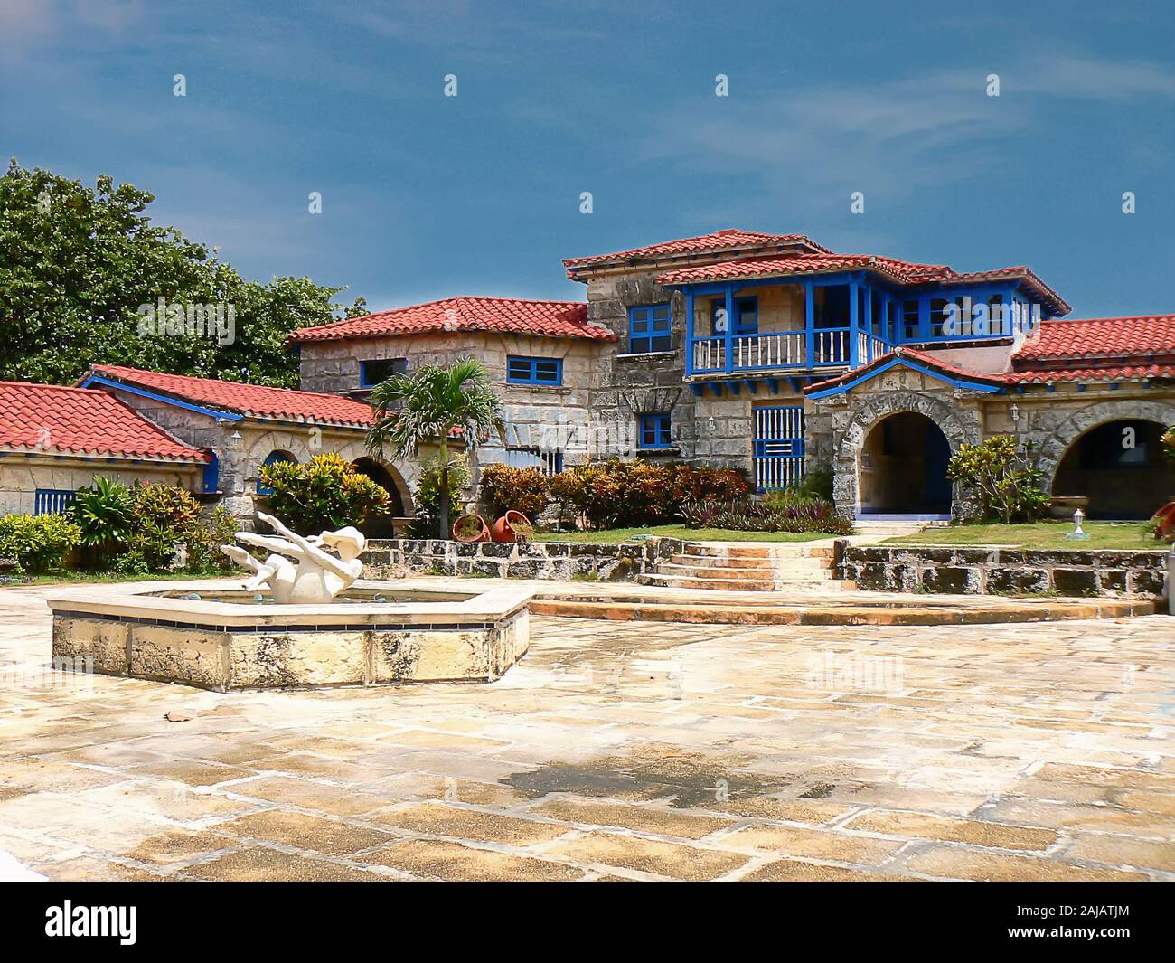 Al Capone's old villa in Varadero, Cuba Stock Photo