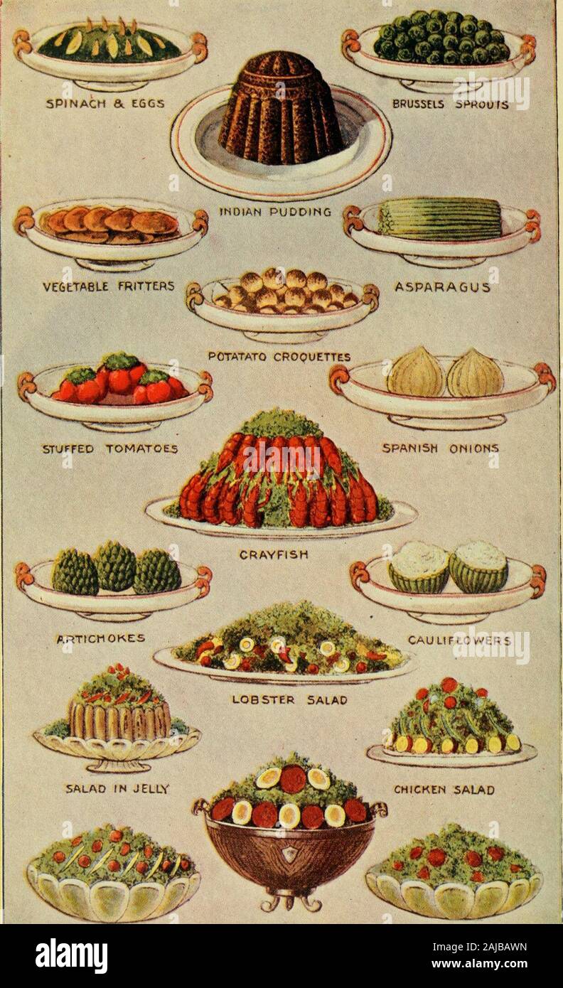 Smiley's cook book and universal household guide; a comprehensive  collection of recipes and useful information, pertaining to every  department of housekeeping .. . =grass and water-cress-es mixed, using a  mayonnaise dressing, and