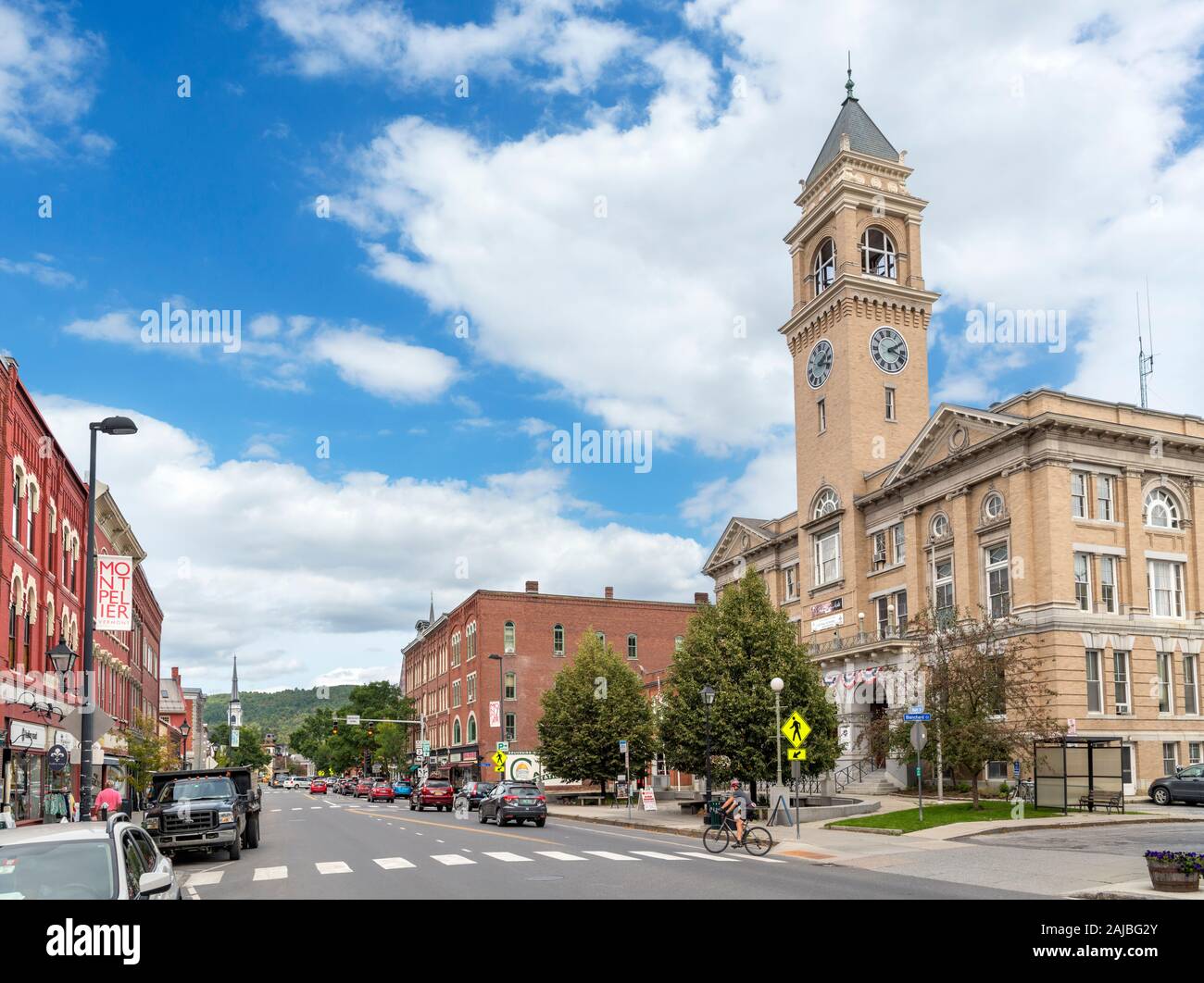 Downtown montpelier vermont usa hires stock photography and images Alamy