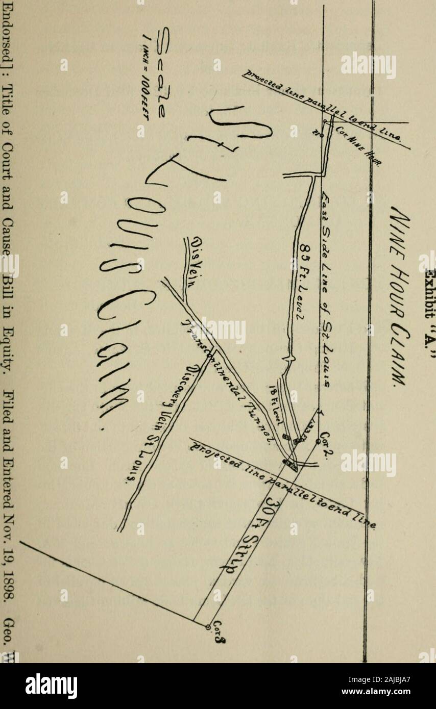 United States Court of Appeals For the Ninth Circuit . reeableto equity and good conscience. E. W. TOOLE andTHOS. C. BACH,Of Counsel and Solicitors for Complainant, Helena,Montana. United States of America, State of Montana, County of Lewis and Clark,—ss. On the nineteenth day of November, A. D. 1898,personally appeared before me, Harry Harris, a no-tary public in and for said county and State, WilliamMayger, general manager and superintendent of theSt. Louis Mining and Milling Company, of Montana, 46 The Montana Mining Company, Limited, vs. the complainant above named, who, being by me dulysw Stock Photo