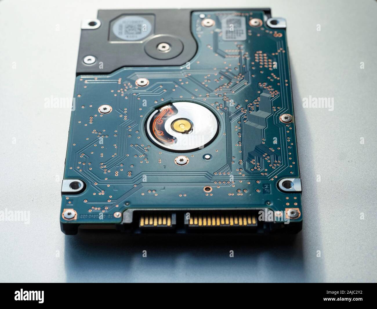 Close up of an Internal hard drive from an Apple iMac computer Stock Photo  - Alamy