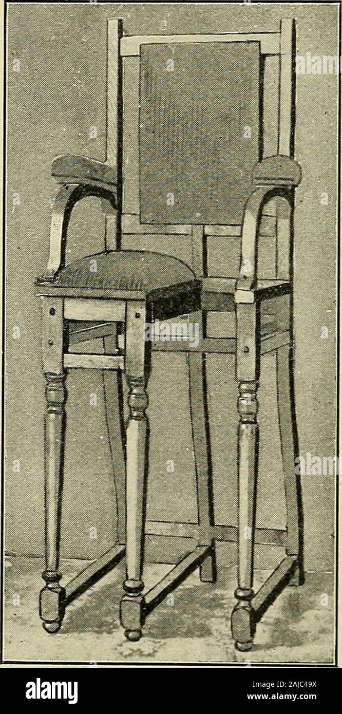 A treatise on orthopedic surgery . The Phelps hip splint. A chair