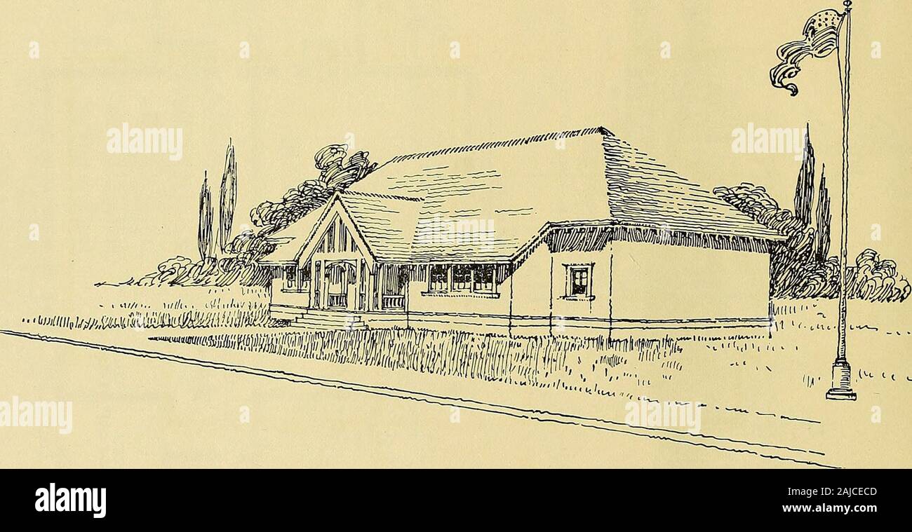 School architecture; one-, two-, three- and four-room school buildings . Page Twenty-i. GROUP A-TBN. TWO-ROOM RURAL SCHOOL, ESTIMATED COST $1800- $2000. Page Twenty-two N W W W Wi yen 001 looH D H W H W W JcitooL t.oon u^ Stock Photo