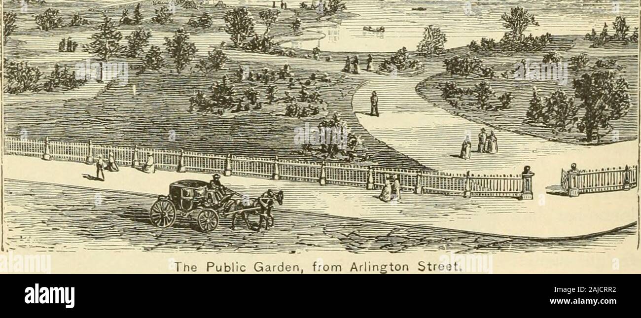 Boston illustrated; . large part of what is now the Public Garden was ...