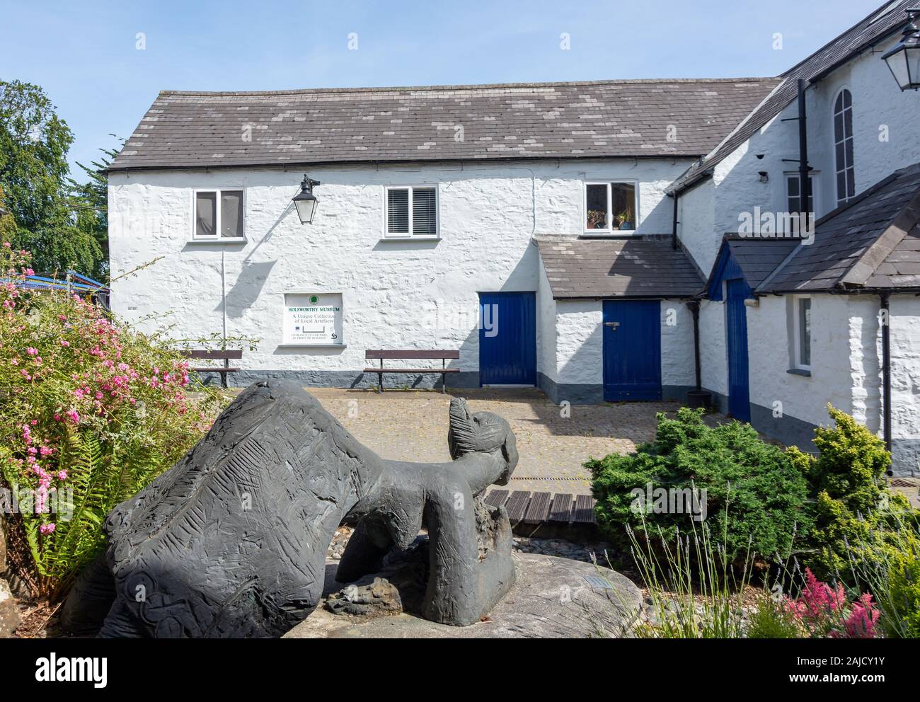 Holsworthy devon england town centre hires stock photography and