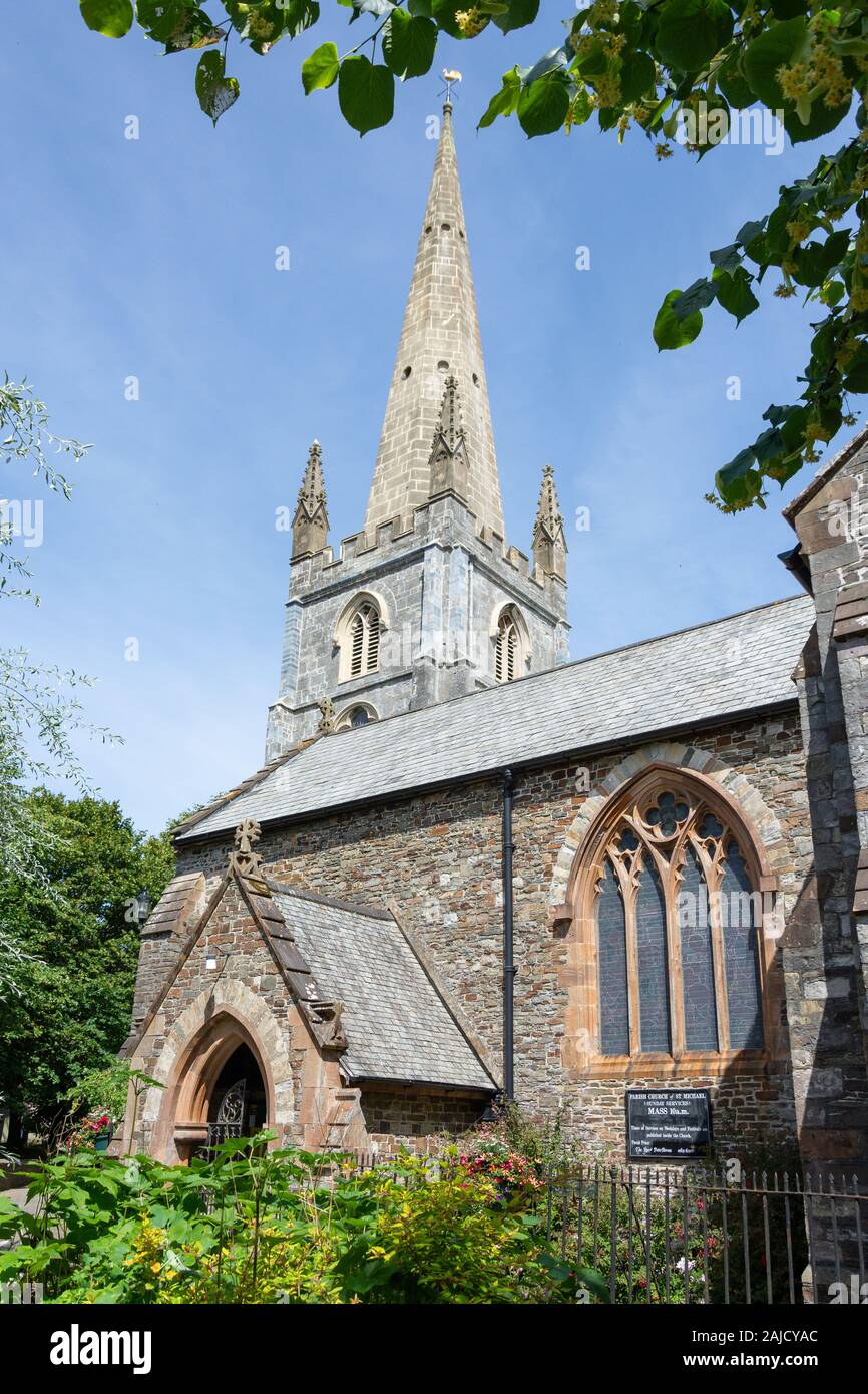 Parish Church of St Michael, Calf Street, Great Torrington, Devon, England, United Kingdom Stock Photo