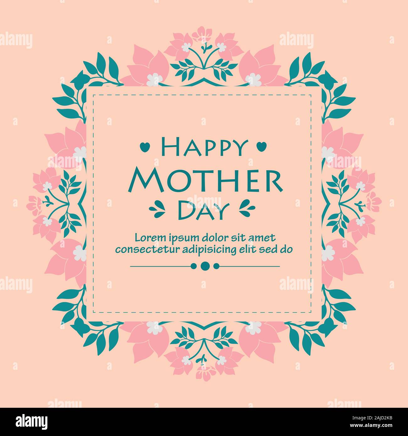 Elegant happy mother day greeting cards, with beautiful wallpaper ...