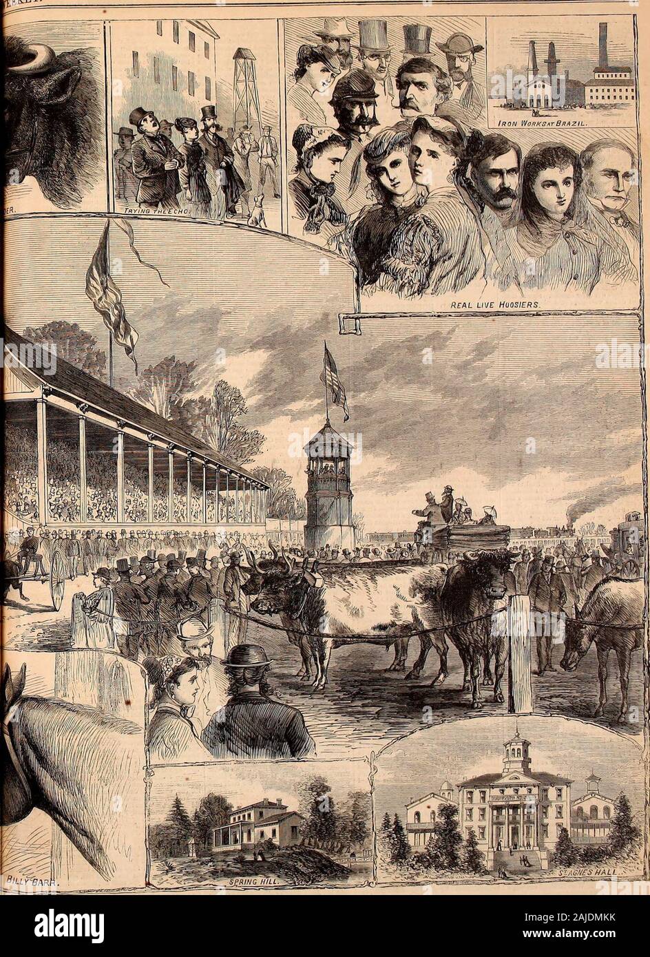 Harper's weekly . INDIANA STATE FAJB AT TEREE HAUTE, Octoder 1, 2, 3,. -AMONG THE HOOSIERS.-Sketched by J. F. Gooxrar— [See Page 098.] HARPERS WEEKLY. [November 2, 1867. AMONG THE 1IOOSIERS. IX XUTTlXf; TIME. woods we gniit, glints of gold nnd ?in.! I d mhoI lo -pe.itnn;-.iiid it more convenient (o tinUie than (]-.»here, :md so |,r|it:,g old concern. Tl.cn K..y . EQUILIBRIUM OF i ii - .-.h -..in. o!::! .h I.-i..w n ..way in .li-gust. H ally, could play the e;irs -ii One dnv ne came from Ibe oflico ihits. Who did wo think ho washerself. aptains spirit. Hy-the way. ilo. an.Uhun.eUTa ii&gt; ho ha Stock Photo