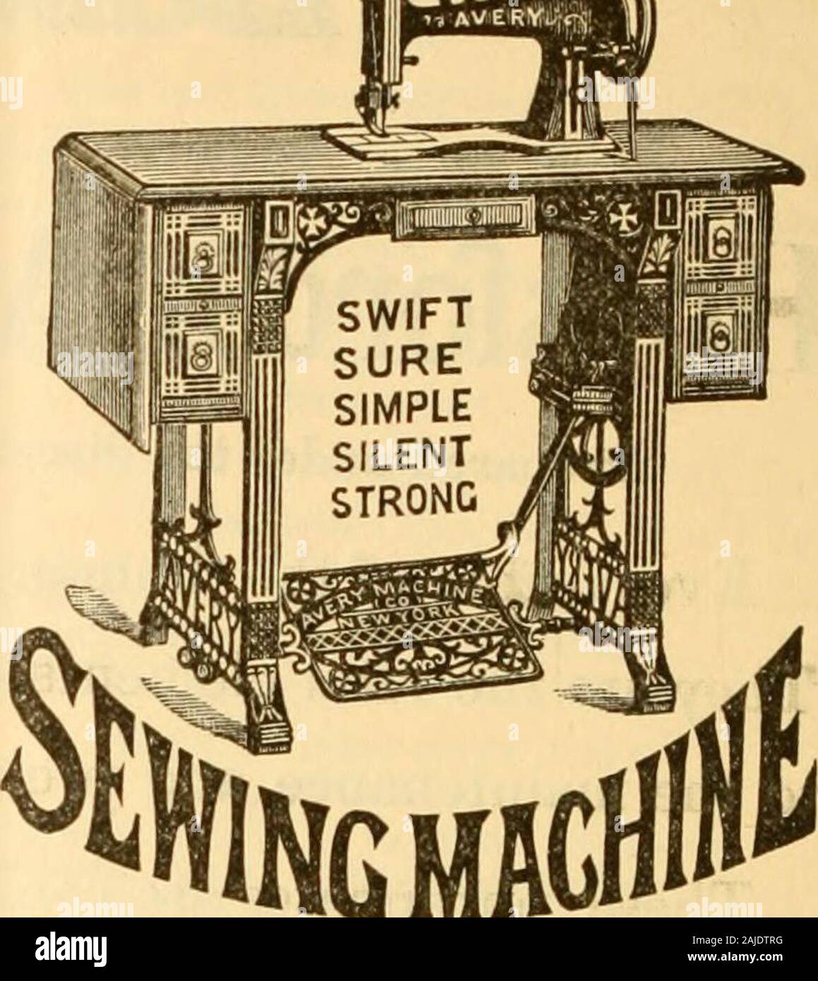 Advertising Poster, Dauntless Light Running Only Self Threading Sewing  Machine, 1870-1889 - The Henry Ford