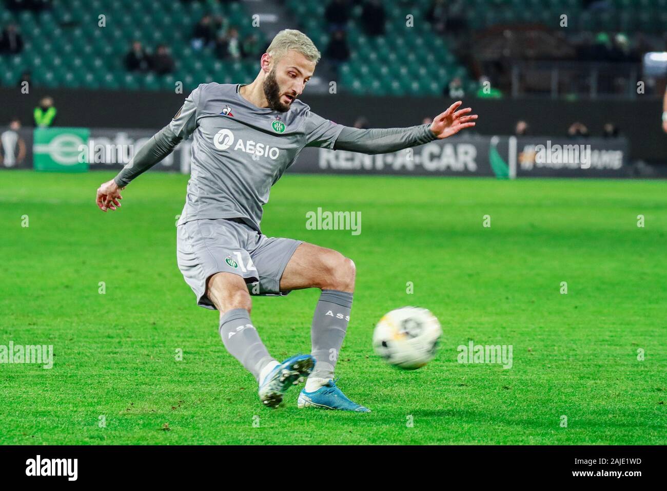 Male playing football stadium hires stock photography and images Alamy