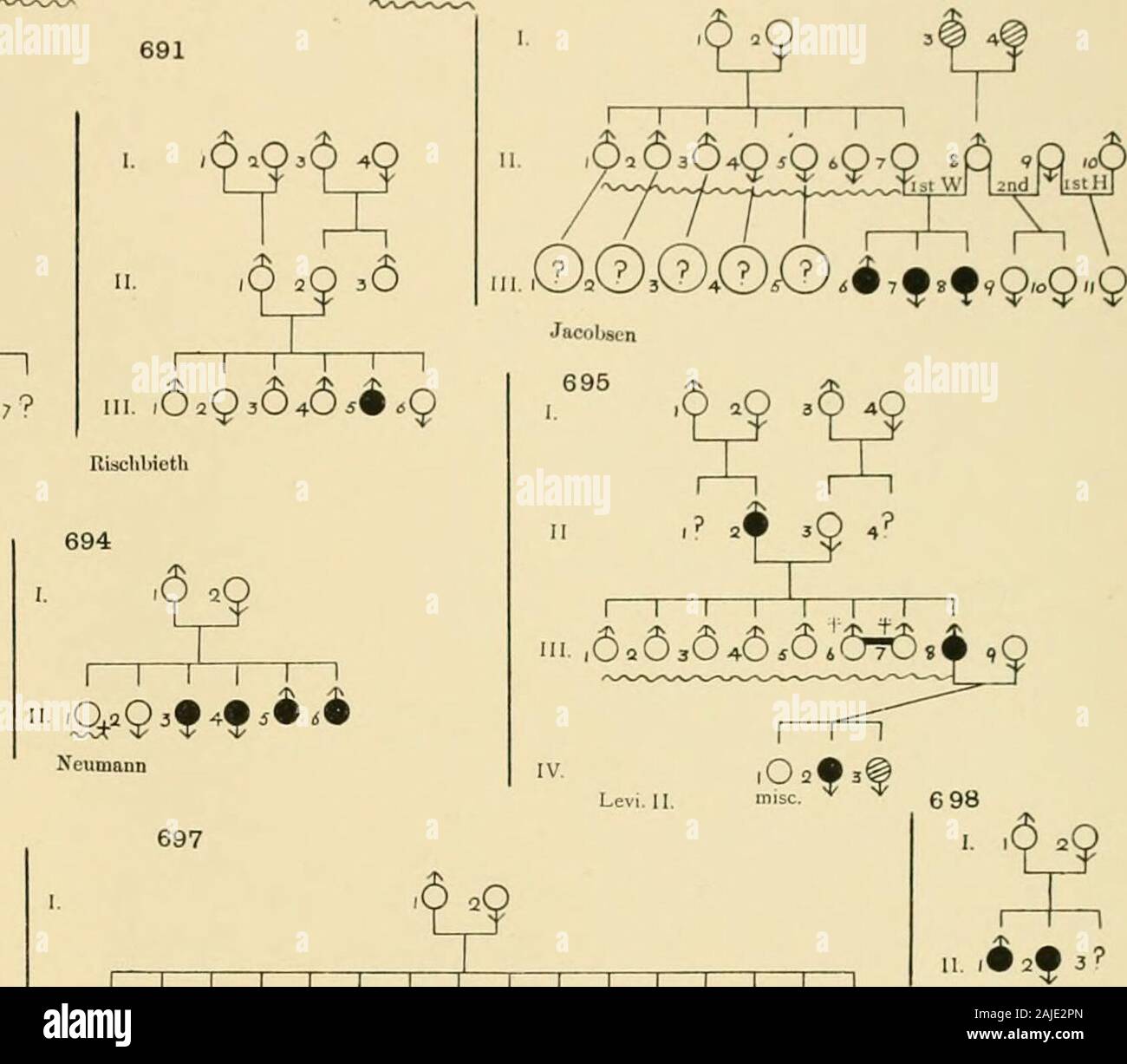 Treasury Of Human Inheritance R 1 I In 5 3 6 I 1 I Ii I I Itiscbbielh 700 1 1 Iv 2 I I I 1 I 1 I R I I I I I I5d30 40 50 0 0 0 0 30 40 0 0 Vh C Y I I I I