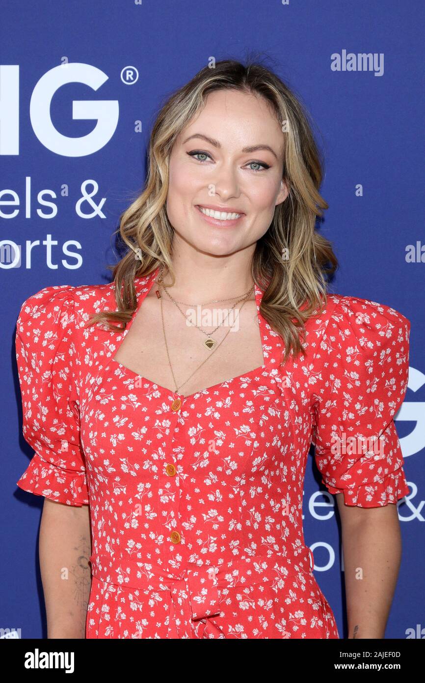 January 3, 2020, Palm Springs, California, USA: Olivia Wilde at the PSIFF Booksmart Q and A at the Palm Springs Art Museum on January 3, 2020 in Palm Springs, CA (Credit Image: © Kay Blake/ZUMA Wire) Stock Photo