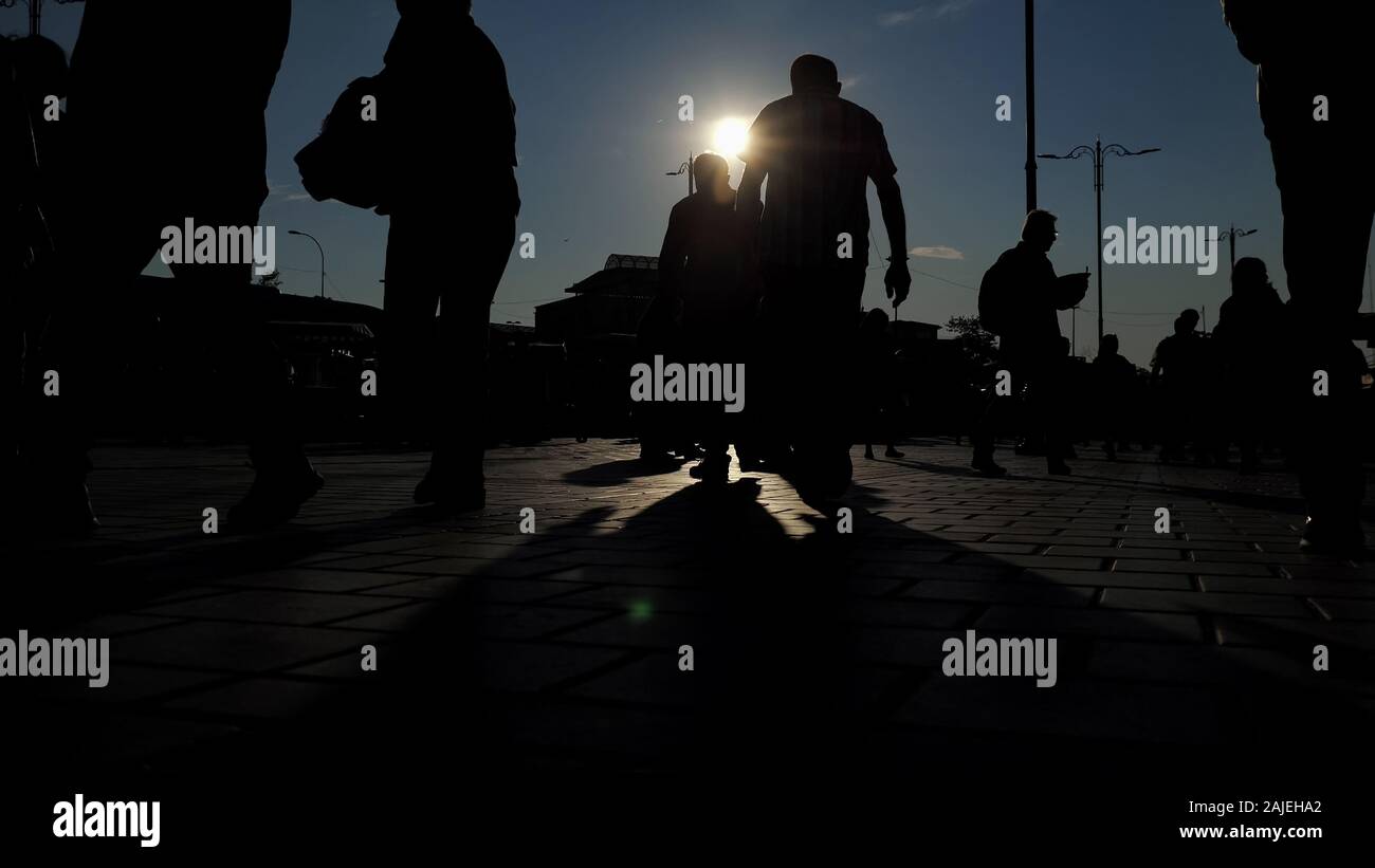 Muslim silhouette hi-res stock photography and images - Alamy