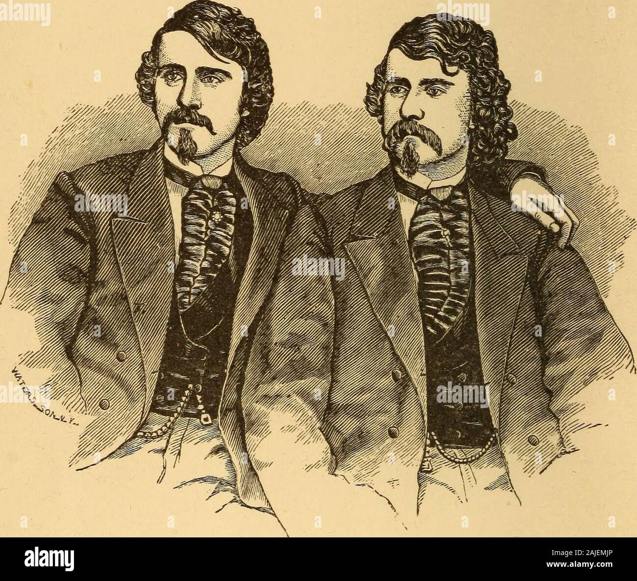 The Davenport Brothers O Gt I C Gt C Gt C J V 1 V The Stock Photo Alamy