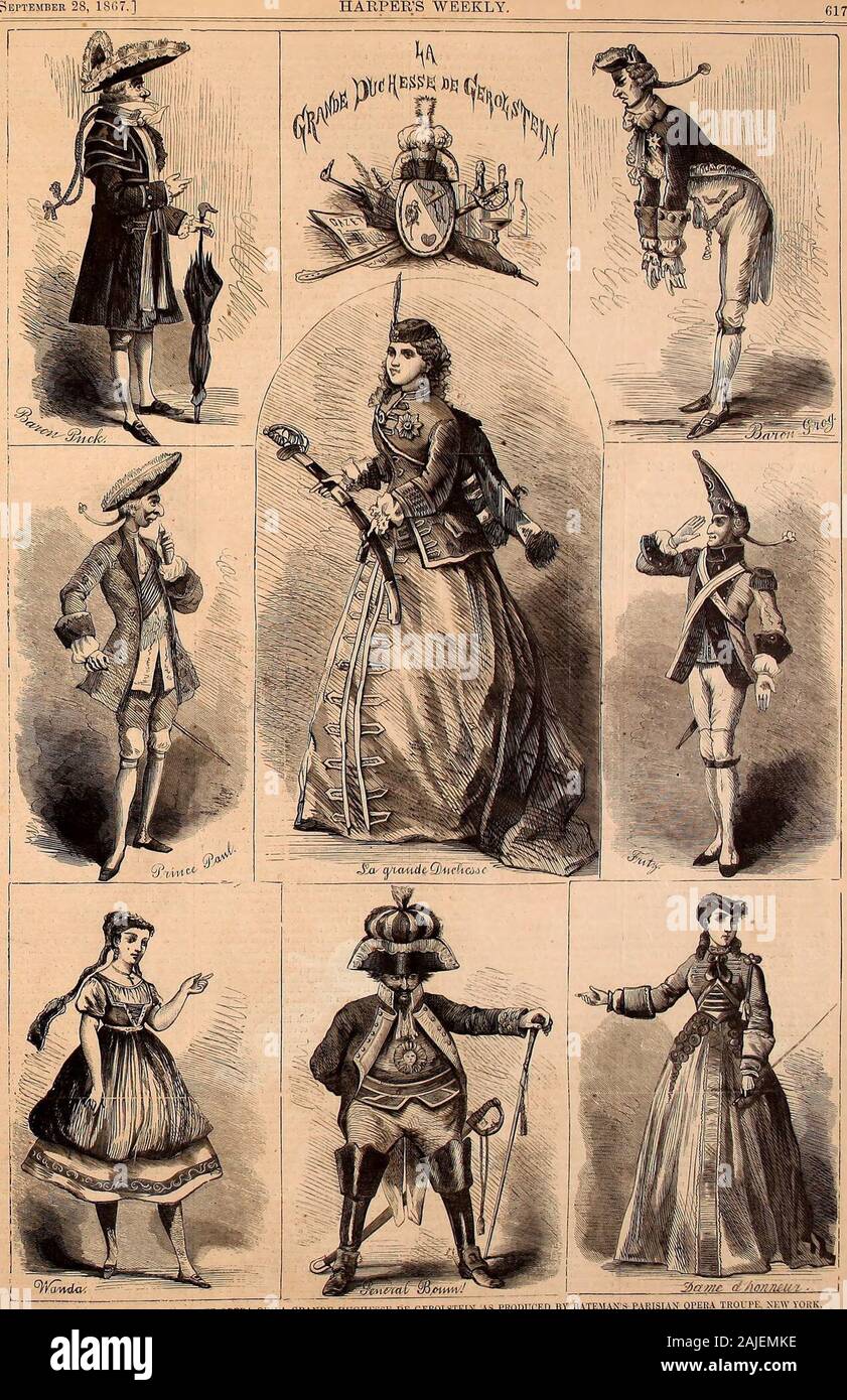 Harper's weekly . September ?f lsi; HARPERS WEEKLY. ill M: KM :i STOCKS IX THE OPERA OF LA GI;.XD1: DLc/ll ESSE UK GERULS1EIX, AS ilAllPJiK S S KiiKLY. [September 28, 1867. Till-: i;rm:i;si-ss of .iov. mp-iiiis - won tlm ill-will of Iwnrdness and indemade to disgrace i v:iiii : ;m.l ulioil tin- IIh&gt;1r-- I.)...i lui^-li: ?? i«l - - !&gt;k--l 111 X,,. irllii will, iiLdyiliyyioallS. (111 I i.llllll-ill( - it is to be produced here ,„, lotmer new Opera-house at Paris, to sug- Dr. JIiitHswis funeral me ot the several malingers now it was understood, wc cles business and esti a credit rather Stock Photo