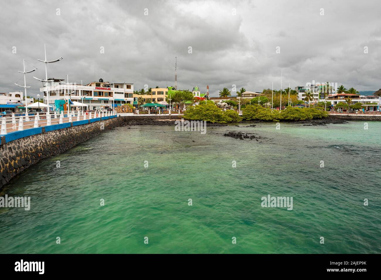 Puerto Ayora, Santa Cruz island, Galapagos, Ecuador. Stock Photo