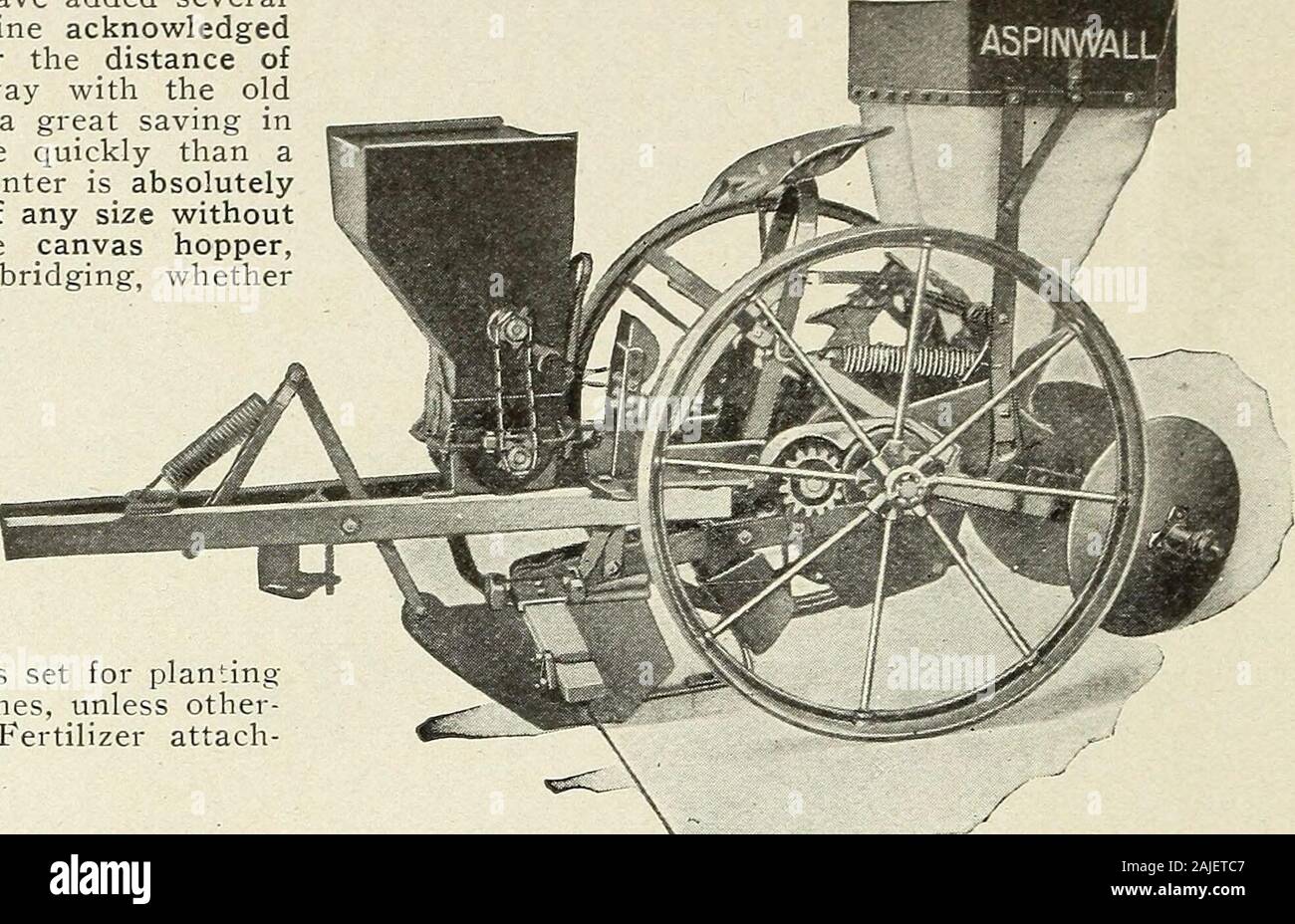 Schultz S Seeds 1913 G Away With The Oldmethod Of Adjusting Pickers Which Means A Great Saving Intime As The Gears Can Be Changed More Quickly Than Asingle Picker Can Be Schultz S Seeds 1913 G Away With The Oldmethod Of Adjusting Pickers Which Means A Great Saving Intime As The Gears Can Be Changed More Quickly Than Asingle Picker Can Be