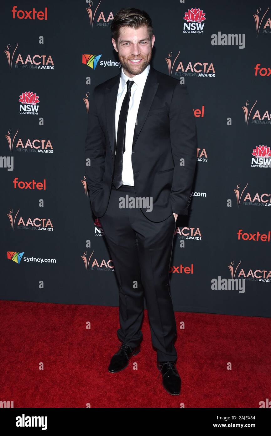 January 3, 2020, West Hollywood, California, USA: Liam McIntyre arrives for the 9th AACTA International Awards at SKYBAR at The Mondrian. (Credit Image: © Lisa O'Connor/ZUMA Wire) Stock Photo