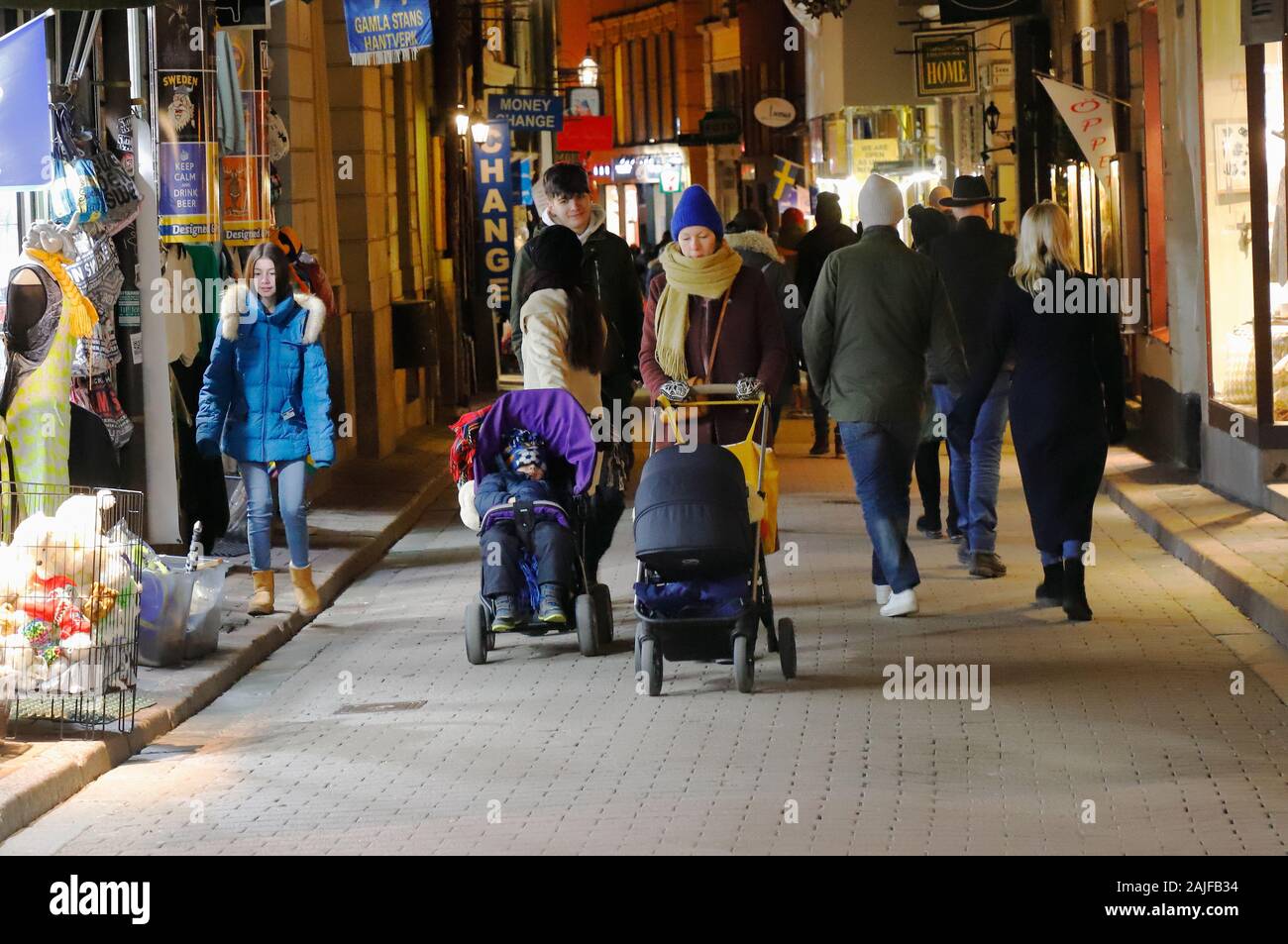 Vasterlanggatan Gamla Stan High Resolution Stock Photography And Images Alamy