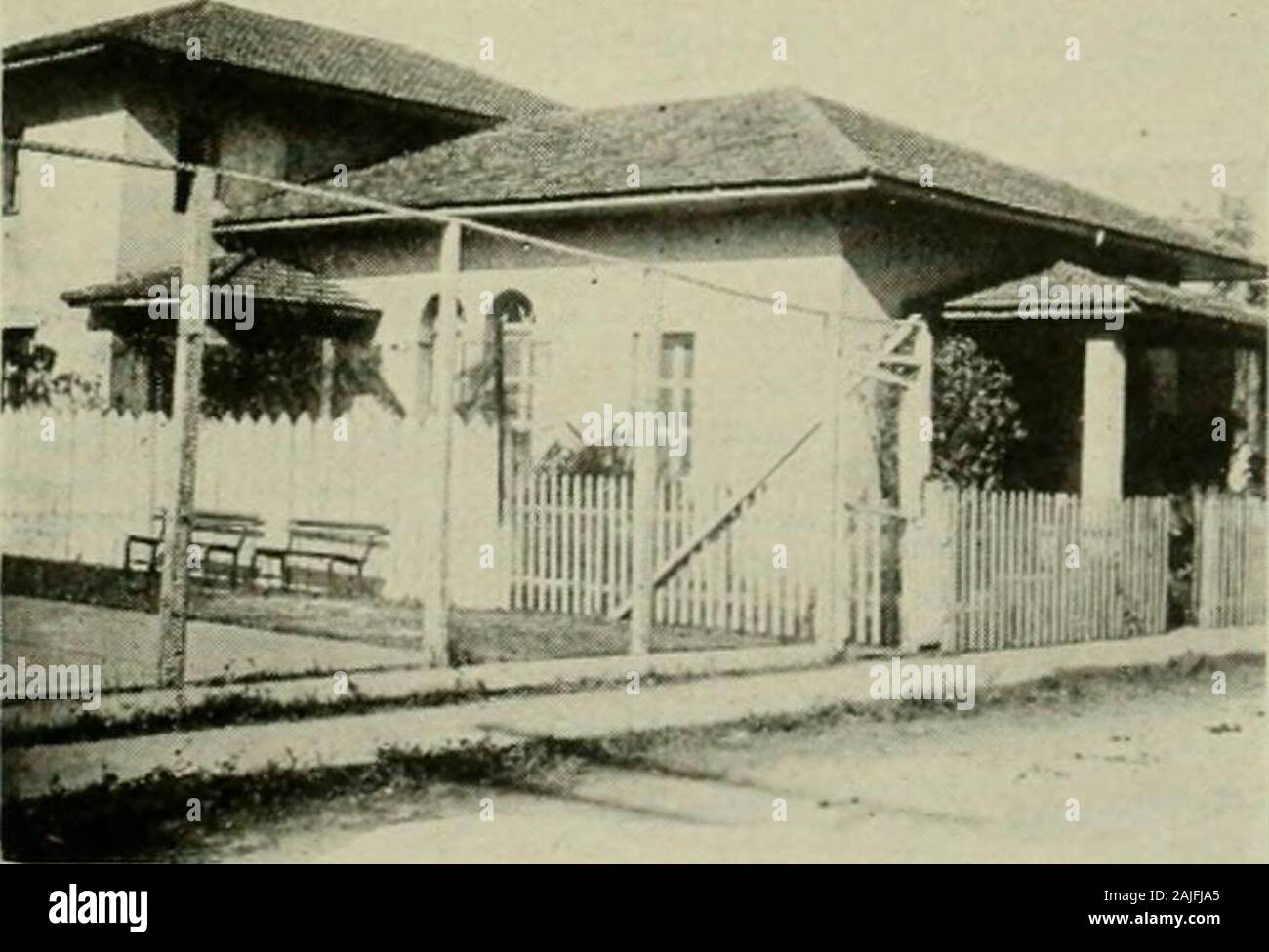 Reports of the missionary and benevolent boards and committees to the General Assembly of the Presbyterian Church in the United States of America . Church and Mause at .&gt;IatanzaN, Clilta. Church and ManNe at Union de Kcyes, Cuba. CHURCH ERECTiOX 19 out the United States, Cuba, Porto Rico and Alaska. The Boardhas 12 separate funds which it administers and on March 31,1919, the financial standing of the Board was as follows: Active Funds $4,862,445 Funds Granted to Churches 3,320,477 Total $8,182,922 7. The Board does a rather large tire insurance business.It holds over 7,000 fire insurance p Stock Photo