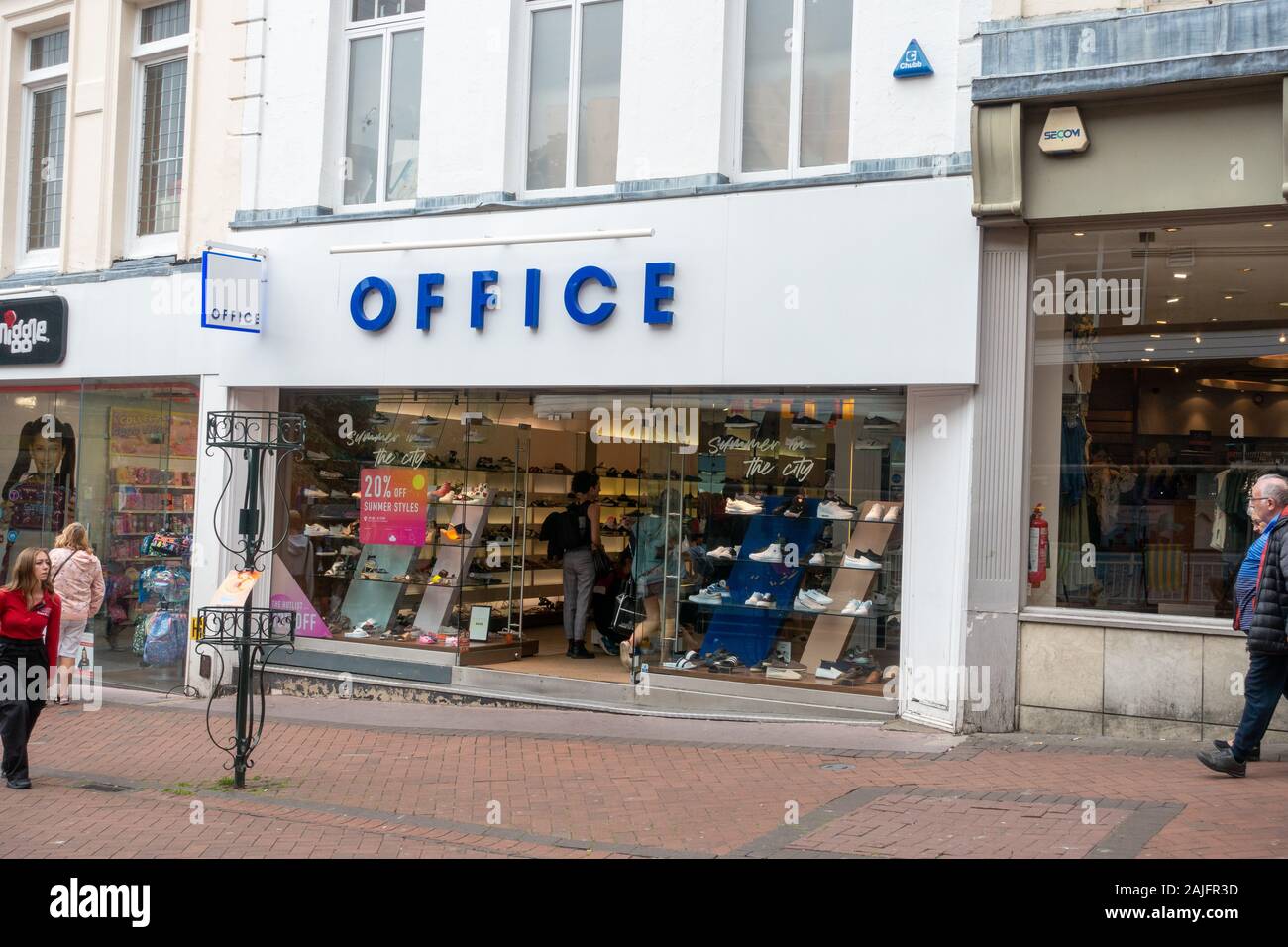 Office store, Bournemouth UK Stock Photo Alamy