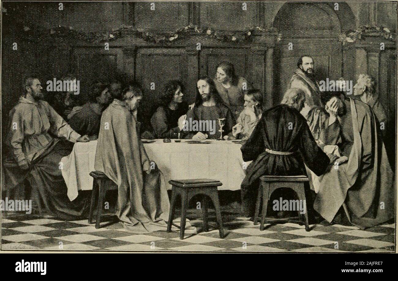 The Art Bible, Comprising The Old And New Testaments : With Numerous  Illustrations . Said Unto Him. Where Wilt Thouthat We Prepare? 10 And He  Said Unto Them. Behold, When Yeare Entered