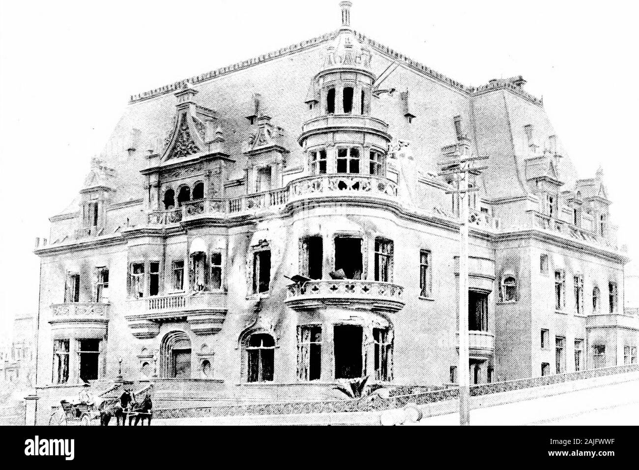 Claus spreckels residence Black and White Stock Photos & Images Alamy