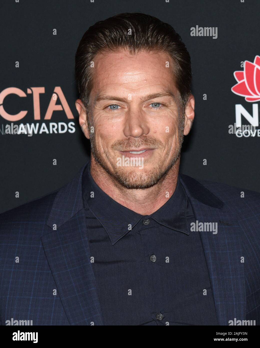 January 3, 2020, West Hollywood, California, USA: Jason Lewis attends at the 9th Annual Australian Academy Of Cinema And Television Arts (AACTA) International Awards. (Credit Image: © Billy Bennight/ZUMA Wire) Stock Photo