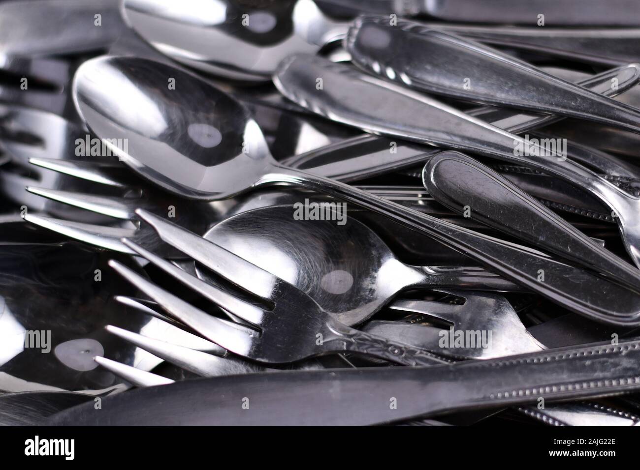 Polishing cutlery hires stock photography and images Alamy