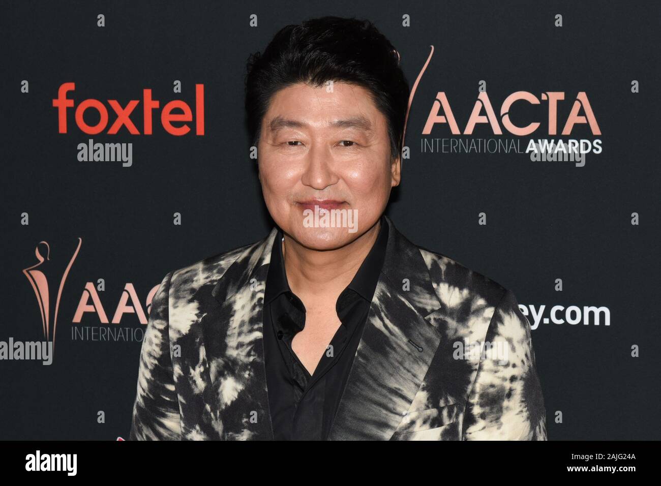 January 3, 2020, West Hollywood, California, USA: Song Kang Ho attends at the 9th Annual Australian Academy Of Cinema And Television Arts (AACTA) International Awards. (Credit Image: © Billy Bennight/ZUMA Wire) Stock Photo