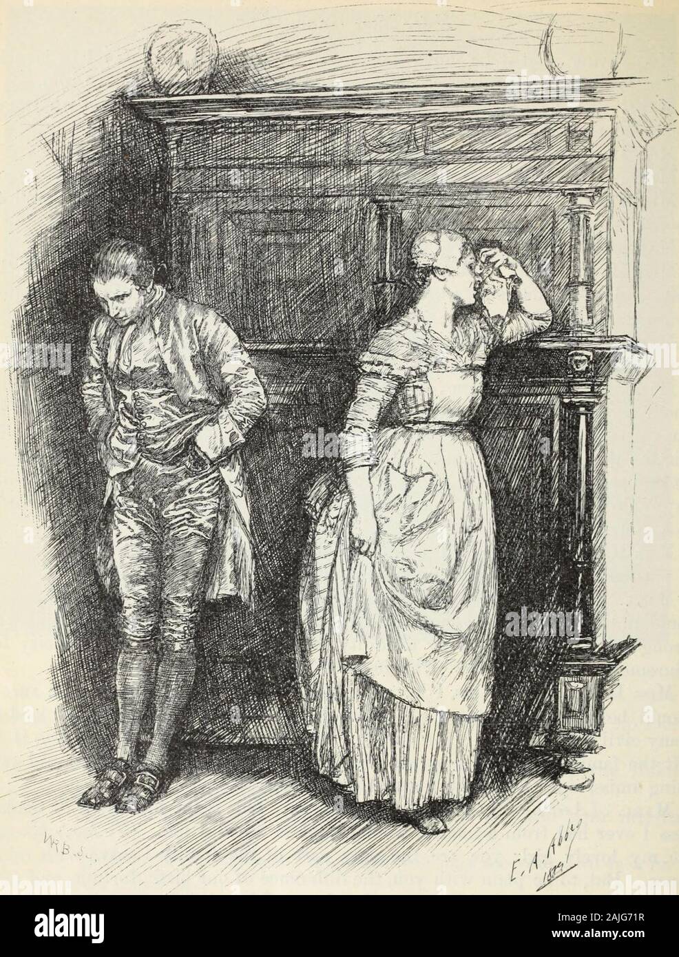Harper S New Monthly Magazine Volume 34 December 1886 To May 1887 Aven She Weeps This Is The First Mark Of Tender Ness I Ever Had From A Modest Woman And It