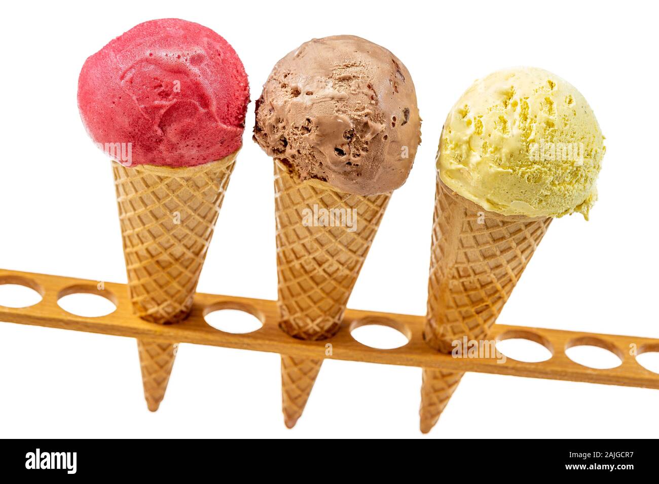 Ice creams Stock Photo