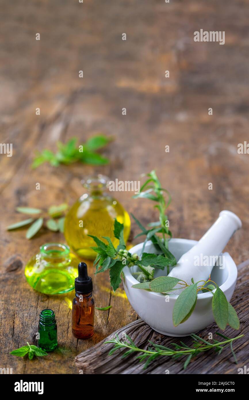 Phytotherapy Stock Photo