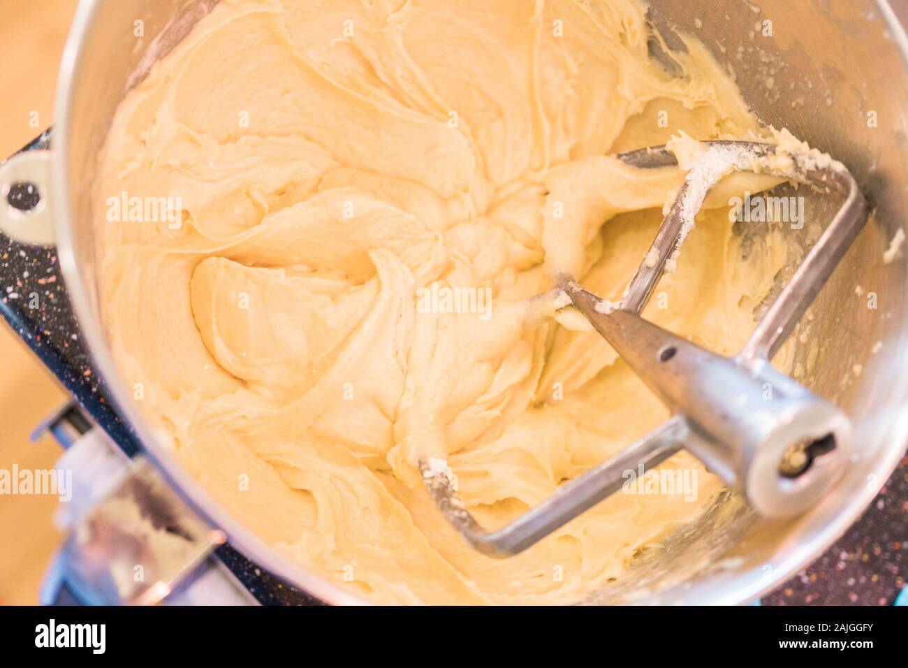 Baking mini pound cakes in silicone molds shaped as on owls Stock Photo Alamy