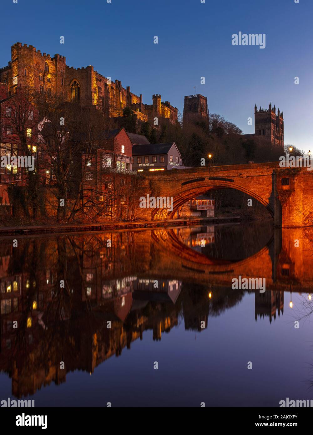 Durham castle is a norman castle hi-res stock photography and images ...
