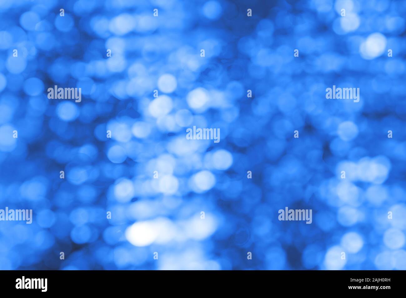 Classic blue abstract blur color bokeh light Stock Photo - Alamy