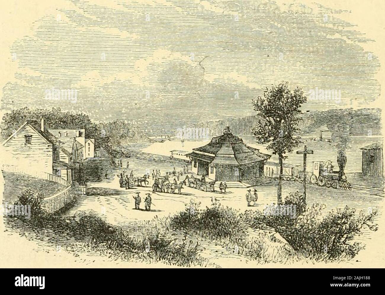 The Hudson, from the wilderness to the sea . below Irvington, and about half way between