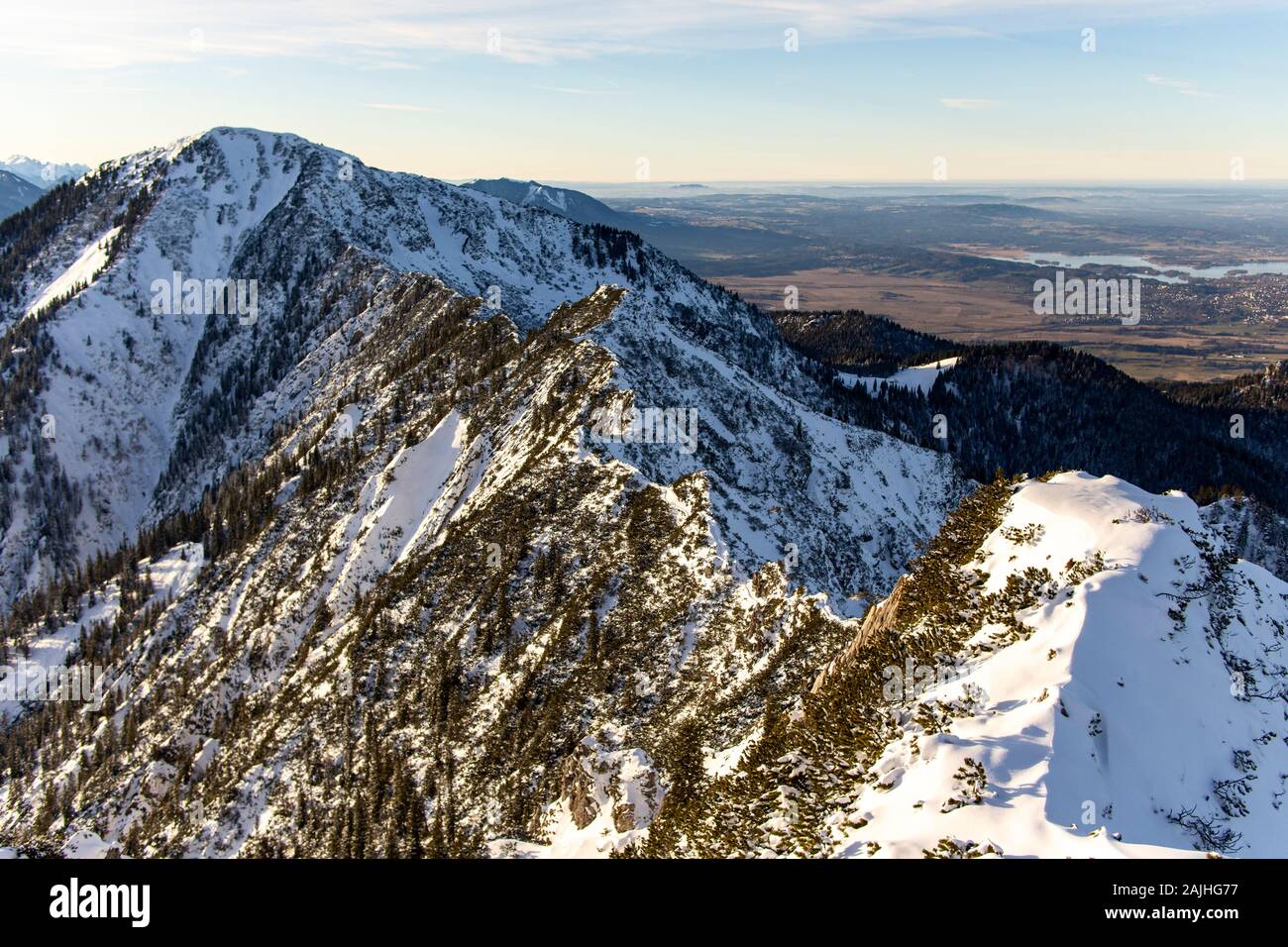 heimgarten peak in the bavarian alps Stock Photo