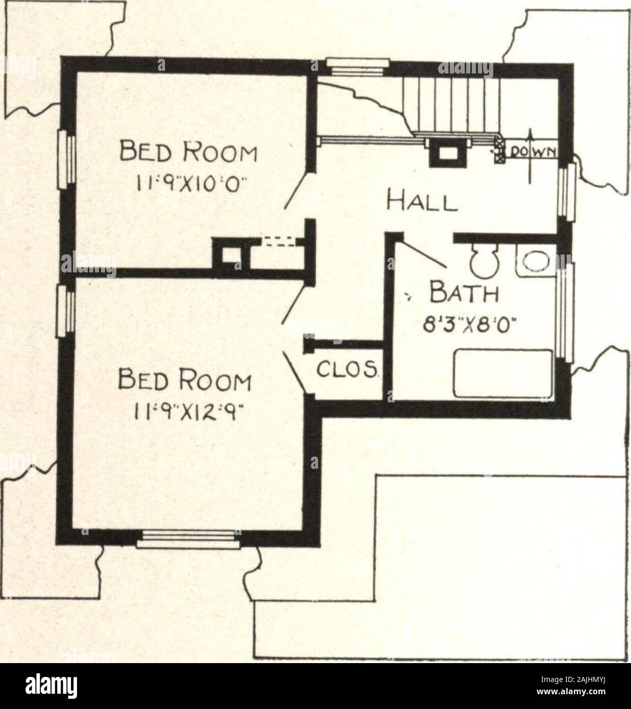 Cement Houses And How To Build Them First Floor Plan Blue Prints Consist Offoundation Plan Roof Plan First And Second Floor Plans Front Rear Two Side Eleva Tions Wall Sections And Allnecessary Interior Details Specifications